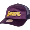 Mitchell & Ness Snapback-Logo Remix Trucker Snapback Hwc Los Angeles Lakers
