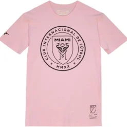 Mitchell & Ness T-Shirts & Tops-Logo Tee Inter Miami Cf