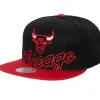 Mitchell & Ness Snapback-Low Big Face Snapback Hwc Chicago Bulls