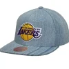 Mitchell & Ness Snapback-Ls Denim Snapback Los Angeles Lakers