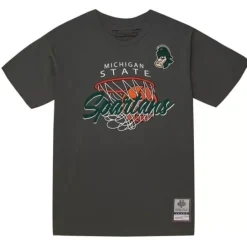Mitchell & Ness T-Shirts & Tops-Madness Hoops Tee Michigan State University