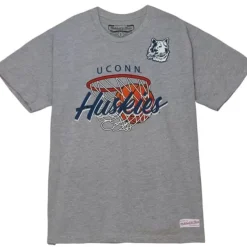 Mitchell & Ness T-Shirts & Tops-Madness Hoops Tee University Of Connecticut