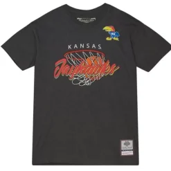 Mitchell & Ness T-Shirts & Tops-Madness Hoops Tee University Of Kansas