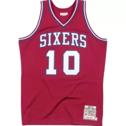 Mitchell & Ness Nba Authentic-Maurice Cheeks 1982-83 Philadelphia 76Ers Road Authentic Jersey