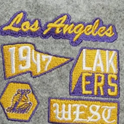Mitchell & Ness Snapback-Melton Patch Snapback Los Angeles Lakers