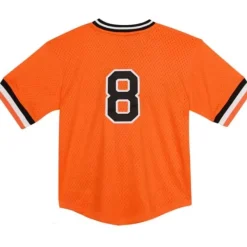 Mitchell & Ness Big Kids-Mesh Bp Jersey Baltimore Orioles Cal Ripken Jr