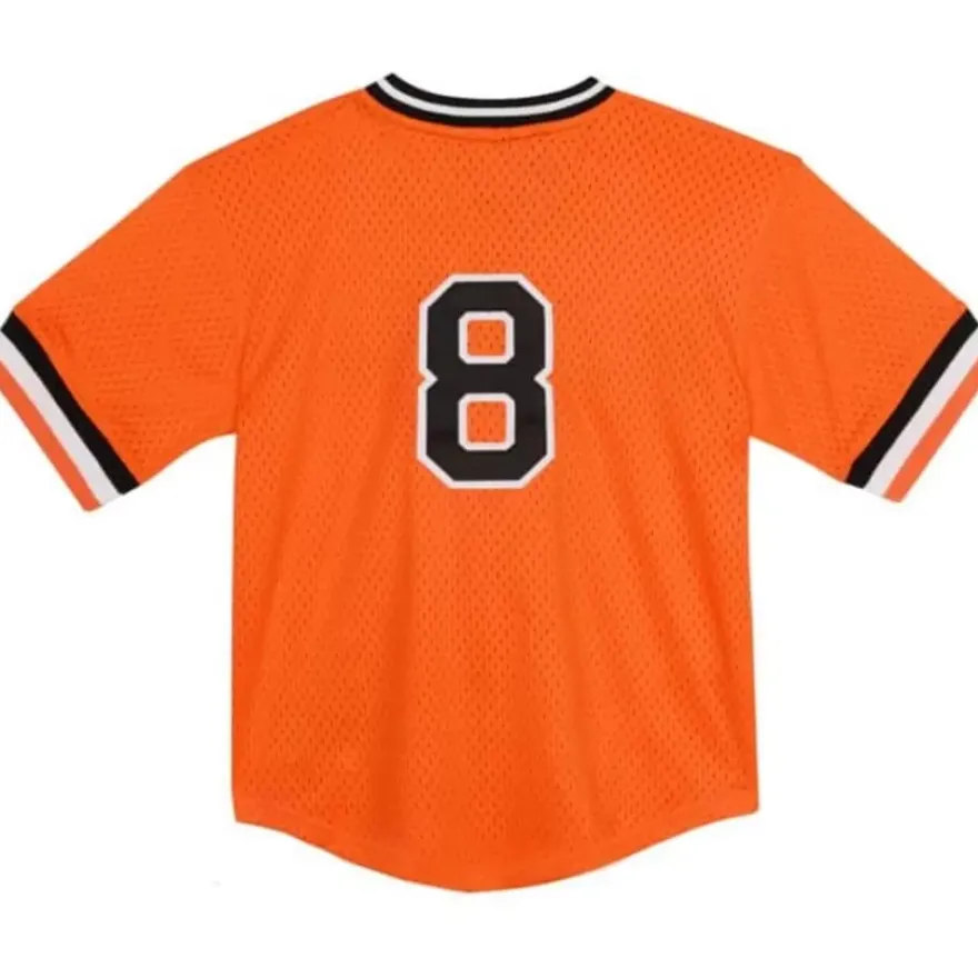 Mitchell & Ness Big Kids-Mesh Bp Jersey Baltimore Orioles Cal Ripken Jr