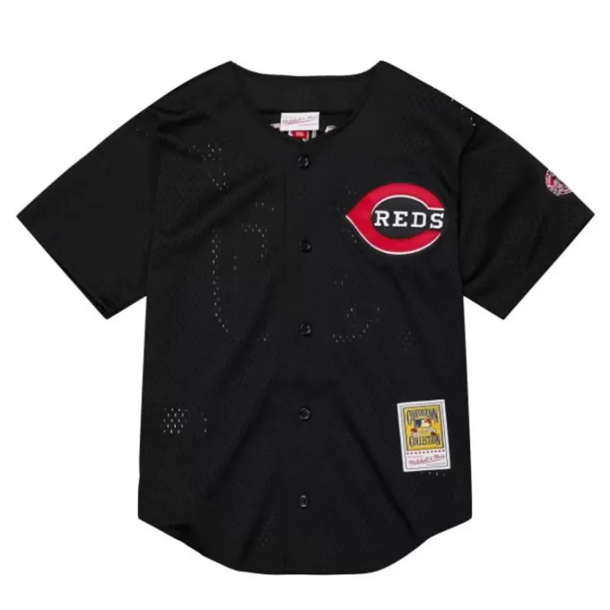 Mitchell & Ness Big Kids-Mesh Bp Jersey Cincinnati Reds Ken Griffey Jr
