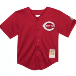 Mitchell & Ness Big Kids-Mesh Bp Jersey Cincinnati Reds Ken Griffey Jr