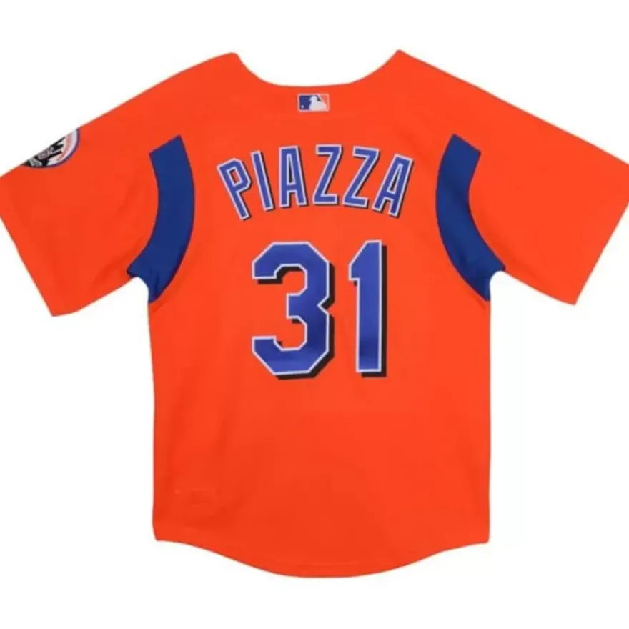 Mitchell & Ness Big Kids-Mesh Bp Jersey New York Mets Mike Piazza