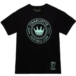 Mitchell & Ness T-Shirts & Tops-Minted Primary Tee Charlotte Fc