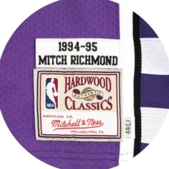 Mitchell & Ness Nba Authentic-Mitch Richmond 1994-95 Authentic Jersey Sacramento Kings