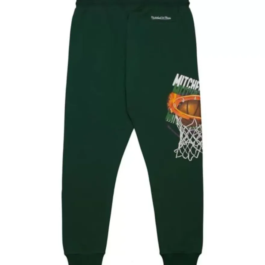 Mitchell & Ness Pants-Big Face Sweatpants