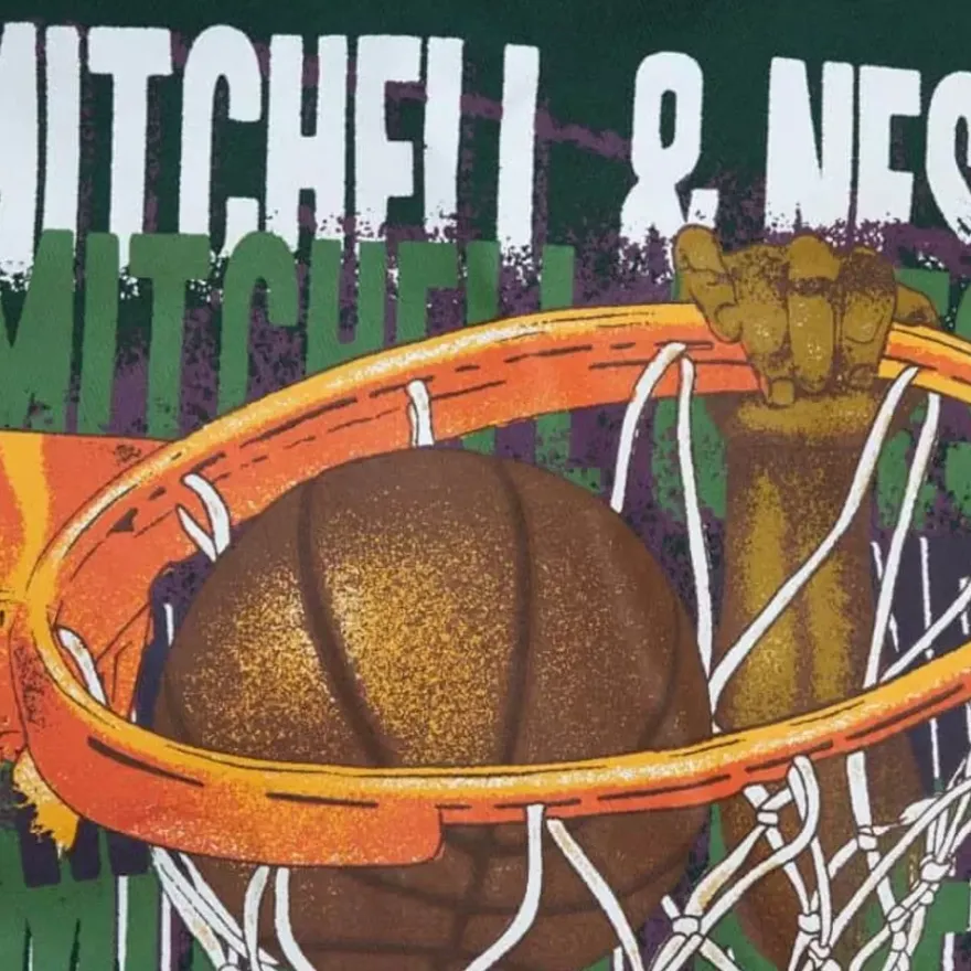 Mitchell & Ness Pants-Big Face Sweatpants