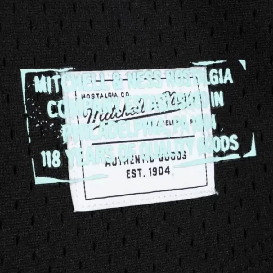 Mitchell & Ness T-Shirts & Tops-Stamped Button Front Mesh Bp