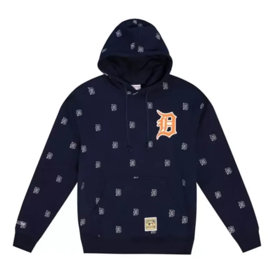 Mitchell & Ness Hoodies & Sweatshirts-Mlb Repeat Hoody Detroit Tigers