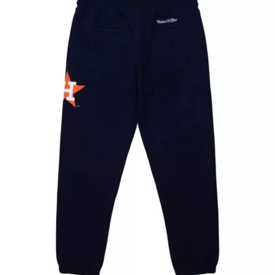 Mitchell & Ness Pants-Mlb Repeat Sweatpants Houston Astros