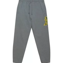 Mitchell & Ness Pants-Mlb Repeat Sweatpants Oakland Athletics