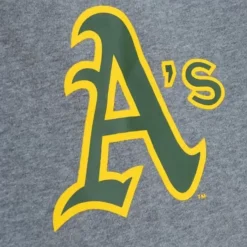 Mitchell & Ness Pants-Mlb Repeat Sweatpants Oakland Athletics