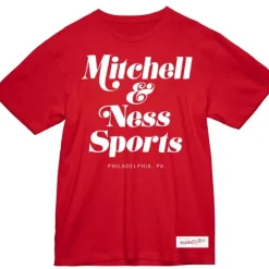 Mitchell & Ness T-Shirts & Tops-M&N Branded Sports Tee