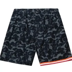 Mitchell & Ness Shorts-M&N X Bape Miami Heat Shorts