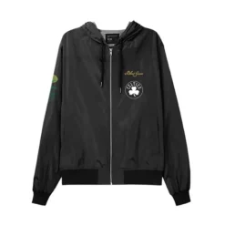 Mitchell & Ness Jackets & Outerwear-M&N X Br Crew Jacket Boston Celtics