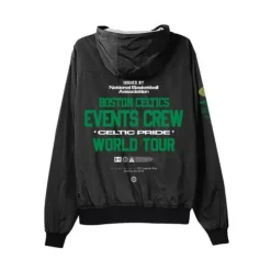 Mitchell & Ness Jackets & Outerwear-M&N X Br Crew Jacket Boston Celtics