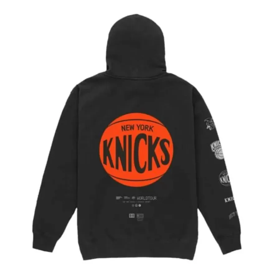 Mitchell & Ness Hoodies & Sweatshirts-M&N X Br Logo Evolution Hoodie New York Knicks