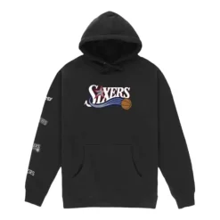 Mitchell & Ness Hoodies & Sweatshirts-M&N X Br Logo Evolution Hoodie Philadelphia 76Ers