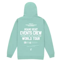 Mitchell & Ness Hoodies & Sweatshirts-M&N X Br World Tour Crew Hoodie Miami Heat