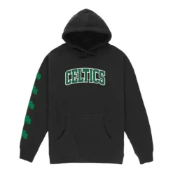 Mitchell & Ness Hoodies & Sweatshirts-M&N X Br World Tour Logo Evolution Hoodie Boston Celtics