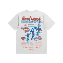 Mitchell & Ness T-Shirts & Tops-M&N X Br World Tour T-Shirt New York Knicks