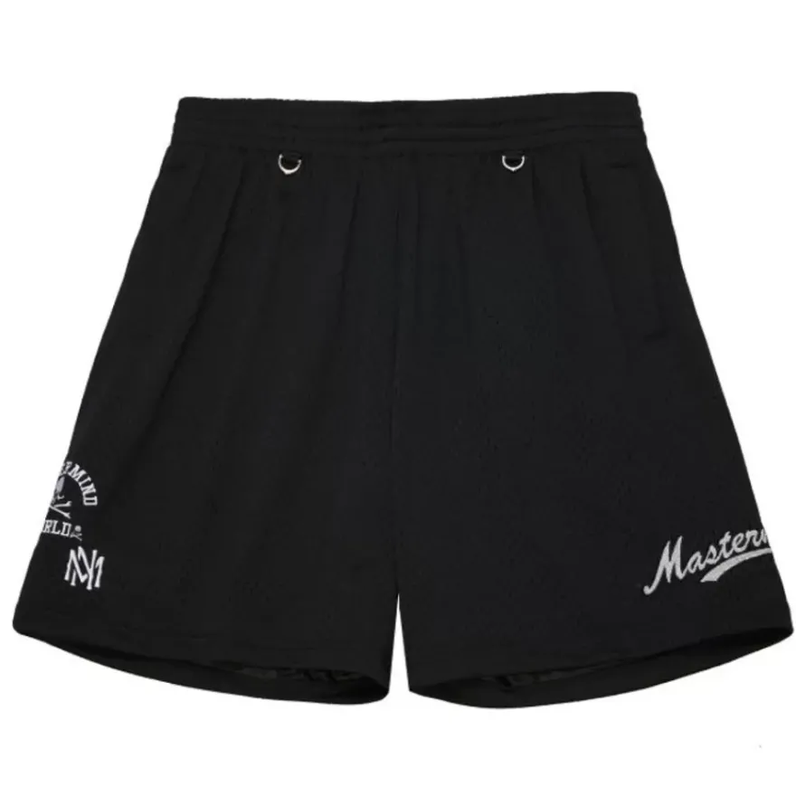 Mitchell & Ness Pants-M&N X Mastermind Mesh Shorts