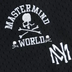 Mitchell & Ness Pants-M&N X Mastermind Mesh Shorts