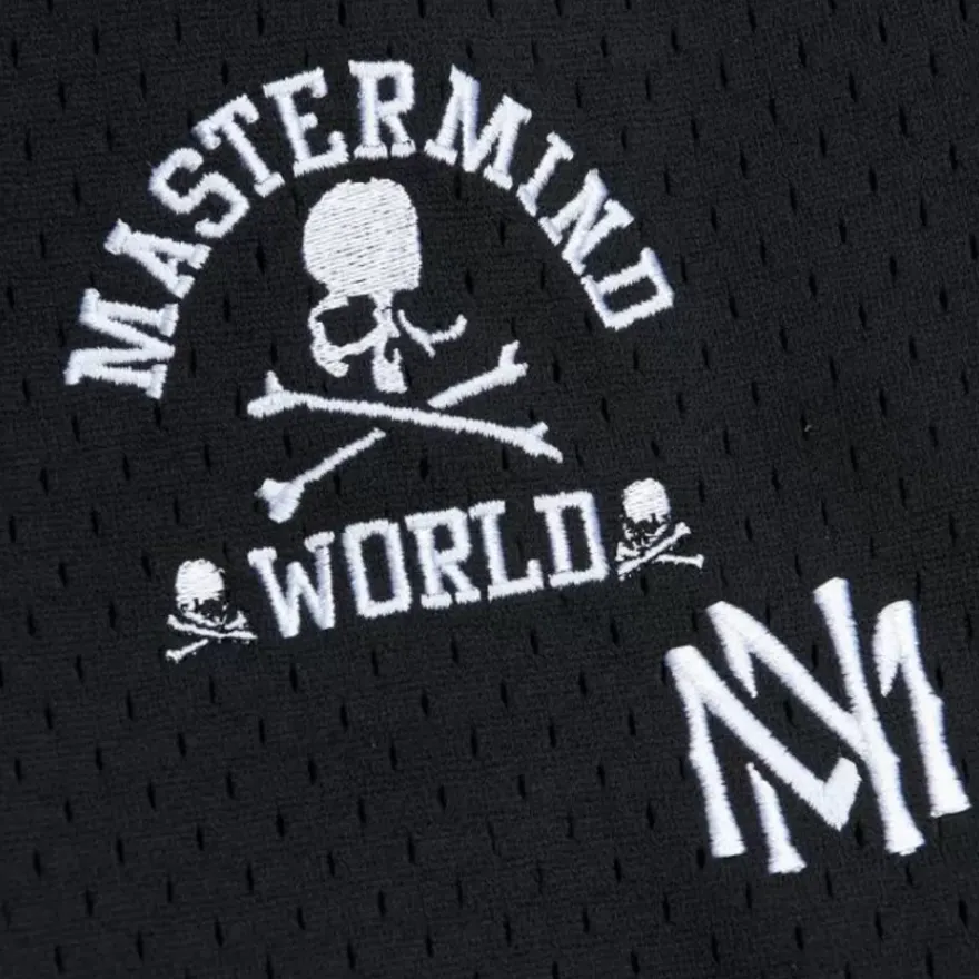 Mitchell & Ness Pants-M&N X Mastermind Mesh Shorts