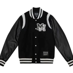 Mitchell & Ness Jackets & Outerwear-M&N X Mastermind Varsity Jacket