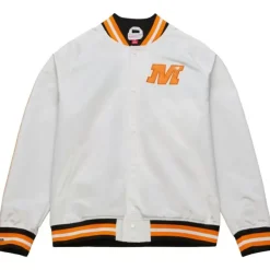 Mitchell & Ness Jackets & Outerwear-M&N X Mclaren Lightweight Satin Jacket Vegas Edition