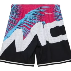 Mitchell & Ness Shorts-M&N X Mclaren Miami Grand Prix Sublimated Mesh Shorts
