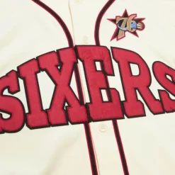 Mitchell & Ness T-Shirts & Tops-M&N X Melody Ehsani Baseball Jersey Philadelphia 76Ers