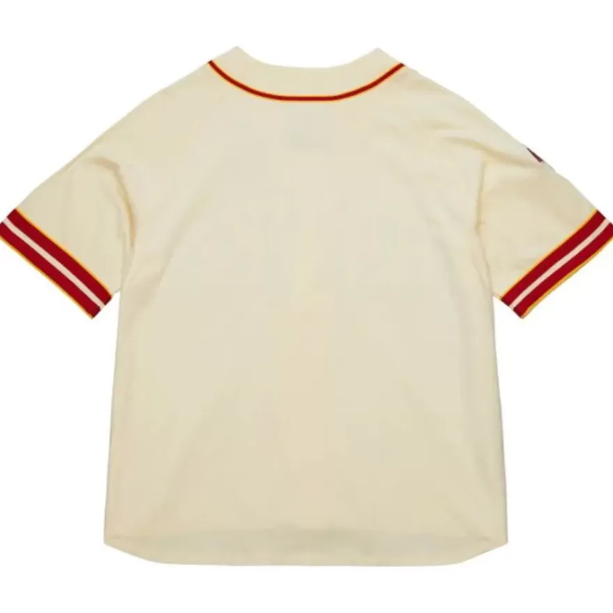 Mitchell & Ness T-Shirts & Tops-M&N X Melody Ehsani Baseball Jersey Atlanta Hawks