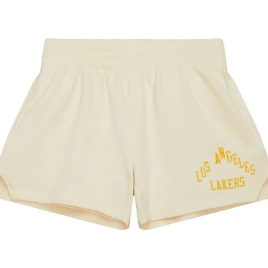 Mitchell & Ness Shorts-M&N X Melody Ehsani Fleece Short Los Angeles Lakers