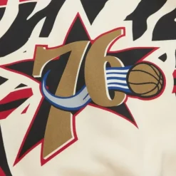 Mitchell & Ness Hoodies & Sweatshirts-M&N X Melody Ehsani Raglan Pullover Philadelphia 76Ers