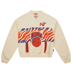 Mitchell & Ness Hoodies & Sweatshirts-M&N X Melody Ehsani Raglan Pullover New York Knicks