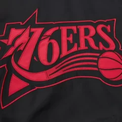 Mitchell & Ness Jackets & Outerwear-M&N X Melody Ehsani Satin Jacket Philadelphia 76Ers