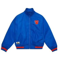 Mitchell & Ness Jackets & Outerwear-M&N X Melody Ehsani Satin Jacket New York Knicks