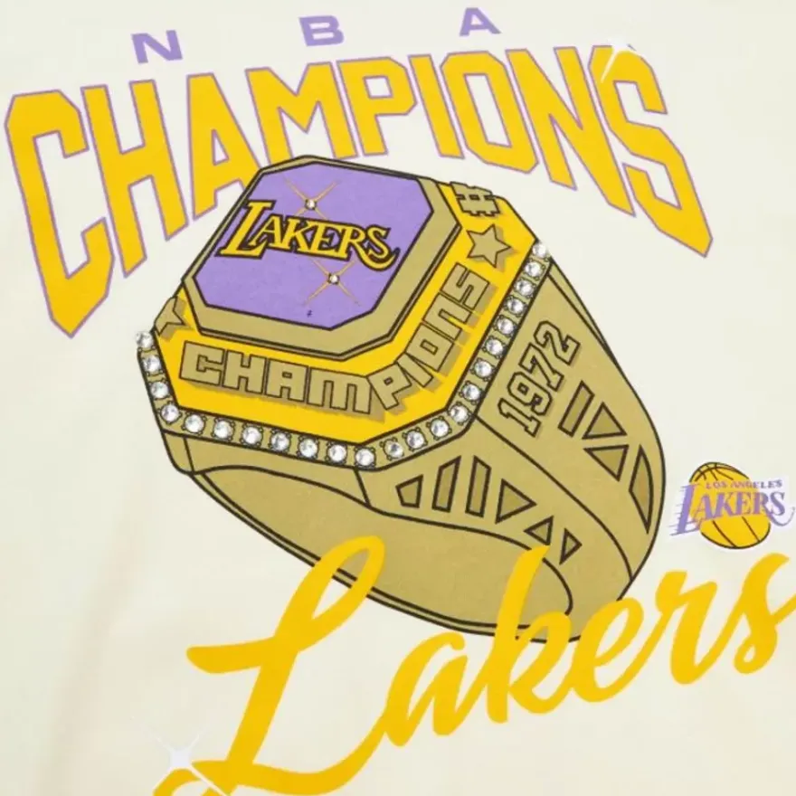 Mitchell & Ness T-Shirts & Tops-M&N X Melody Ehsani Ss Tee Los Angeles Lakers