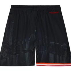 Mitchell & Ness Shorts-M&N X Nicky Jam Swingman Shorts Miami Heat