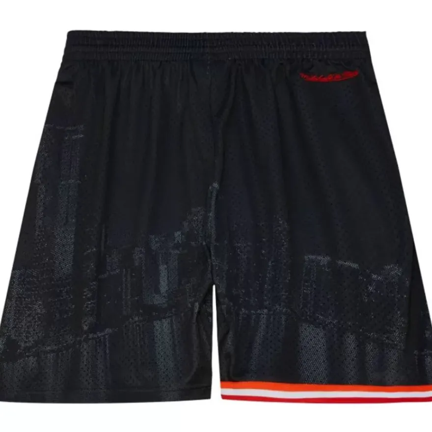 Mitchell & Ness Shorts-M&N X Nicky Jam Swingman Shorts Miami Heat