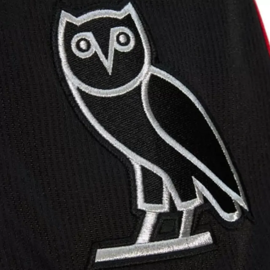 Mitchell & Ness Shorts-M&N X Ovo Swingman Toronto Raptors Shorts