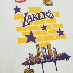 Mitchell & Ness T-Shirts & Tops-M&N X Tats Cru City Tee Los Angeles Lakers